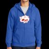 Tall Essential Fleece Full Zip Hooded Sweatshirt Thumbnail