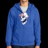 Tall Essential Fleece Full Zip Hooded Sweatshirt Thumbnail