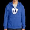 Tall Essential Fleece Full Zip Hooded Sweatshirt Thumbnail