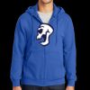 Tall Essential Fleece Full Zip Hooded Sweatshirt Thumbnail