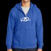 Tall Essential Fleece Full Zip Hooded Sweatshirt Thumbnail