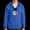 Tall Essential Fleece Full Zip Hooded Sweatshirt Thumbnail