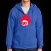 Tall Essential Fleece Full Zip Hooded Sweatshirt Thumbnail