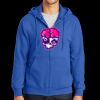Tall Essential Fleece Full Zip Hooded Sweatshirt Thumbnail