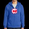 Tall Essential Fleece Full Zip Hooded Sweatshirt Thumbnail
