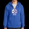 Tall Essential Fleece Full Zip Hooded Sweatshirt Thumbnail