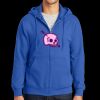 Tall Essential Fleece Full Zip Hooded Sweatshirt Thumbnail