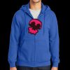 Tall Essential Fleece Full Zip Hooded Sweatshirt Thumbnail