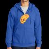 Tall Essential Fleece Full Zip Hooded Sweatshirt Thumbnail