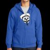 Tall Essential Fleece Full Zip Hooded Sweatshirt Thumbnail