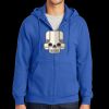 Tall Essential Fleece Full Zip Hooded Sweatshirt Thumbnail