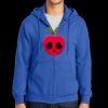 Tall Essential Fleece Full Zip Hooded Sweatshirt Thumbnail