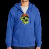 Tall Essential Fleece Full Zip Hooded Sweatshirt Thumbnail
