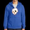 Tall Essential Fleece Full Zip Hooded Sweatshirt Thumbnail
