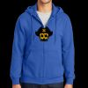 Tall Essential Fleece Full Zip Hooded Sweatshirt Thumbnail