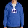 Tall Essential Fleece Full Zip Hooded Sweatshirt Thumbnail