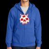 Tall Essential Fleece Full Zip Hooded Sweatshirt Thumbnail