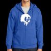 Tall Essential Fleece Full Zip Hooded Sweatshirt Thumbnail