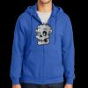 Tall Essential Fleece Full Zip Hooded Sweatshirt Thumbnail