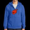 Tall Essential Fleece Full Zip Hooded Sweatshirt Thumbnail