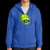 Tall Essential Fleece Full Zip Hooded Sweatshirt Thumbnail