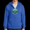 Tall Essential Fleece Full Zip Hooded Sweatshirt Thumbnail
