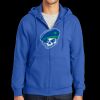 Tall Essential Fleece Full Zip Hooded Sweatshirt Thumbnail