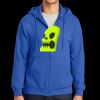 Tall Essential Fleece Full Zip Hooded Sweatshirt Thumbnail