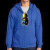 Tall Essential Fleece Full Zip Hooded Sweatshirt Thumbnail