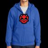 Tall Essential Fleece Full Zip Hooded Sweatshirt Thumbnail