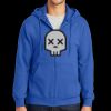 Tall Essential Fleece Full Zip Hooded Sweatshirt Thumbnail