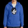 Tall Essential Fleece Full Zip Hooded Sweatshirt Thumbnail