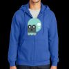 Tall Essential Fleece Full Zip Hooded Sweatshirt Thumbnail