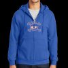 Tall Essential Fleece Full Zip Hooded Sweatshirt Thumbnail
