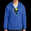 Tall Essential Fleece Full Zip Hooded Sweatshirt Thumbnail