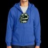 Tall Essential Fleece Full Zip Hooded Sweatshirt Thumbnail
