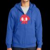 Tall Essential Fleece Full Zip Hooded Sweatshirt Thumbnail