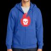Tall Essential Fleece Full Zip Hooded Sweatshirt Thumbnail