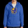 Tall Essential Fleece Full Zip Hooded Sweatshirt Thumbnail