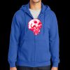 Tall Essential Fleece Full Zip Hooded Sweatshirt Thumbnail