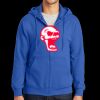 Tall Essential Fleece Full Zip Hooded Sweatshirt Thumbnail