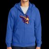 Tall Essential Fleece Full Zip Hooded Sweatshirt Thumbnail