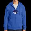 Tall Essential Fleece Full Zip Hooded Sweatshirt Thumbnail