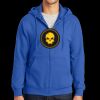 Tall Essential Fleece Full Zip Hooded Sweatshirt Thumbnail