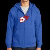Tall Essential Fleece Full Zip Hooded Sweatshirt Thumbnail