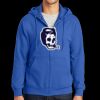 Tall Essential Fleece Full Zip Hooded Sweatshirt Thumbnail