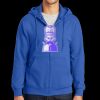 Tall Essential Fleece Full Zip Hooded Sweatshirt Thumbnail