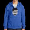 Tall Essential Fleece Full Zip Hooded Sweatshirt Thumbnail