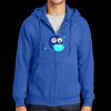 Tall Essential Fleece Full Zip Hooded Sweatshirt Thumbnail