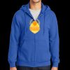 Tall Essential Fleece Full Zip Hooded Sweatshirt Thumbnail